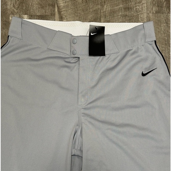 Men’s Women’s Team Nike 2XL Baseball Softball Knickers Pants Gray Elastic Waist - Picture 5 of 9